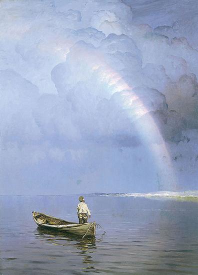 Nikolay Nikanorovich Dubovskoy The Rainbow oil painting picture